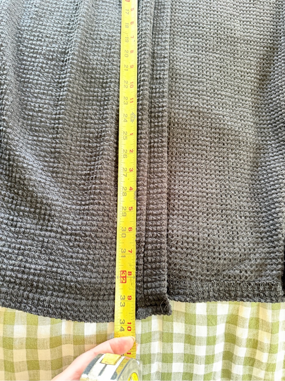Open black Knit Long Cardigan - Picture 6 of 6
